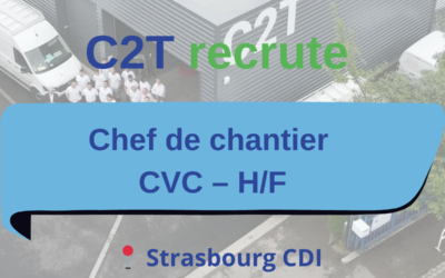 Chef de chantier CVC – H/F                                                                         📍 Strasbourg |CDI