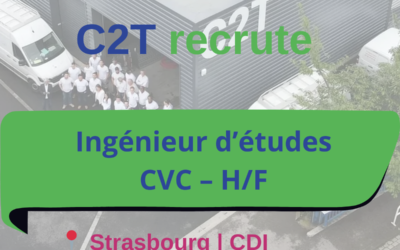 Ingénieur d’études CVC – H/F 📍 Strasbourg|CDI