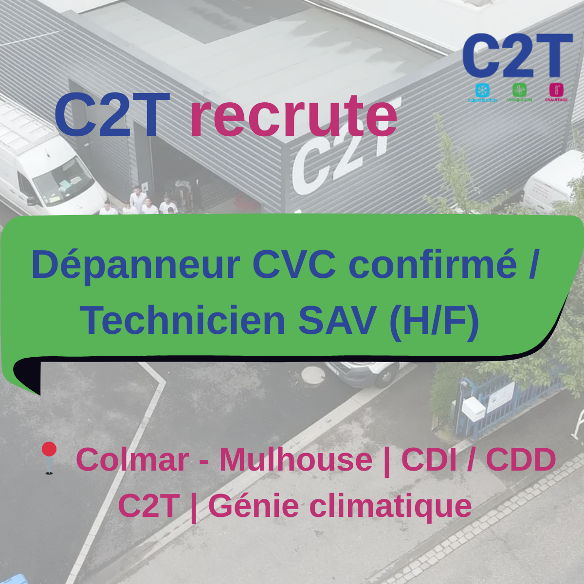 Monteur et Installateur CVCS (H/F) 📍 Strasbourg|CDI / CDD